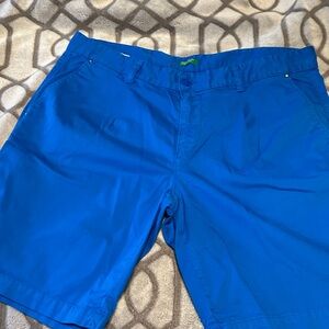 United Colors Of Benetton Vibrant Blue Men's Shorts